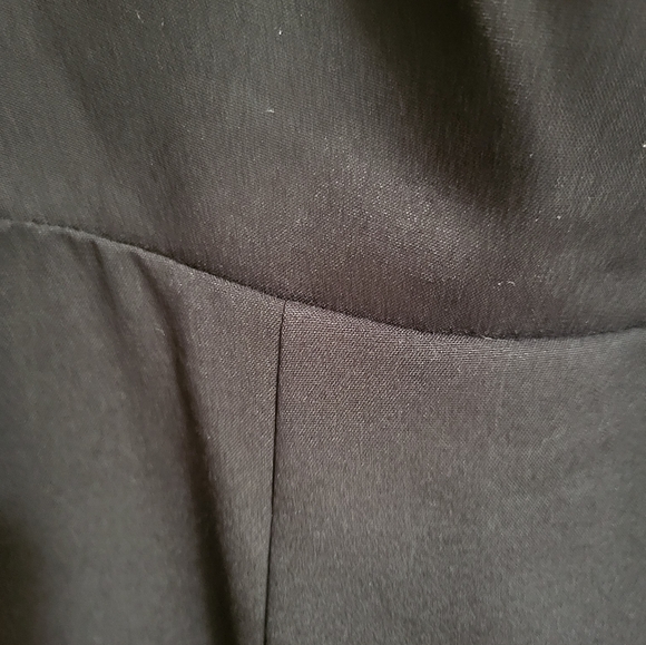 Calvin Klein Black Midi Dress 18 W Golden clasp lining XXL Women's - Picture 5 of 6